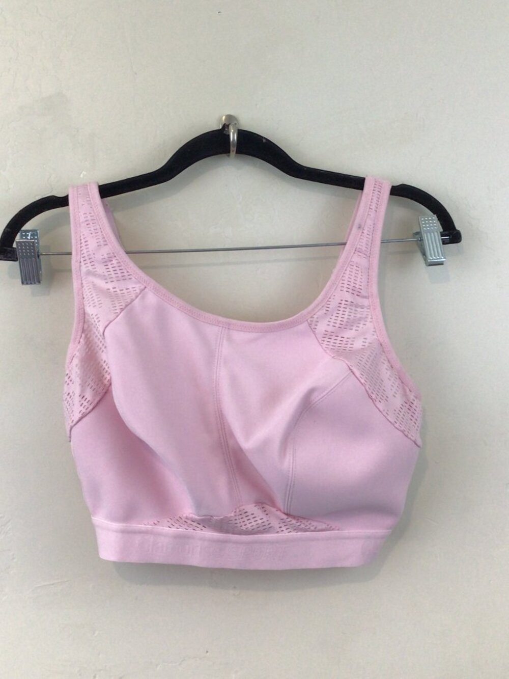 Glamorise Pink Racer Back Sports Bra 38DD